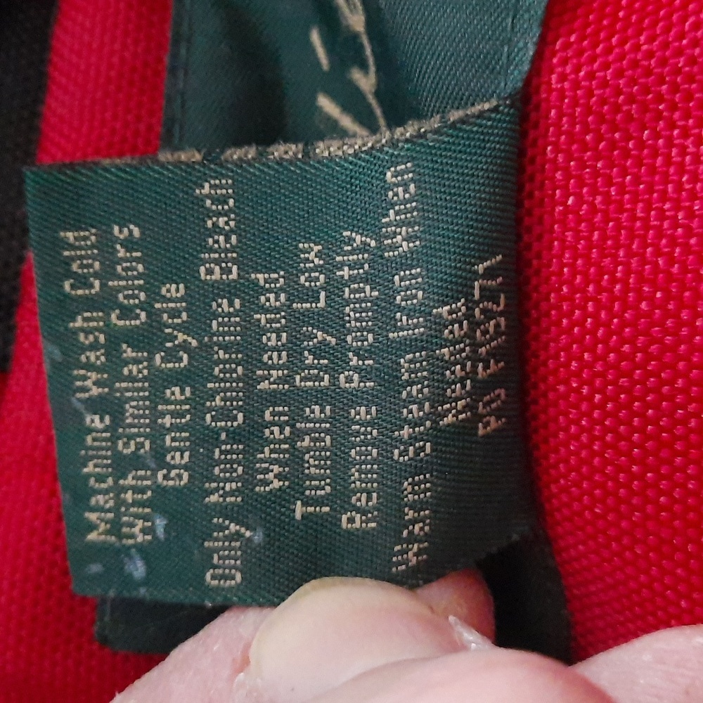 Scandia Woods Red Black Winter Zip Snap Up Closure Jacket Coat Size 3XL - Picture 5 of 12